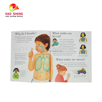 Livres éducatifs pour enfants personnalisés, reliure parfaite, livre d'histoires pour bébés, papier couché, imprimé en offset en anglais
