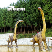   Modelo Animatrónico de Dinosaurio a Tamaño Real, Estatua Robótica de Dinosaurio de Gran Tamaño, Simulación de Dinosaurios