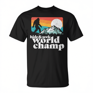 T-shirt Hide & Seek World Champ Bigfoot Mountains - Product Image 2