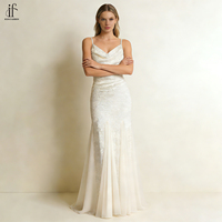 Robe de soirée beige sexy sans manches, dos nu, avec volants et taille naturelle, style décontracté, de la marque Custom Clothing Brand