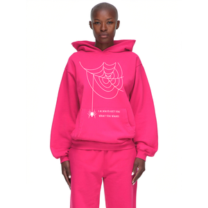 Heavyweight Cozy Cotton Oversize Unisex Hoodie | American Style Streetwear Pullover | <strong>Young</strong> Fashion Designer Hooded Sweatshirt - Product Image 3