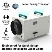 Distributeur recherché - Déshumidificateur commercial centralisé pour toute la maison, homologué ETL, 115 V, 70-140 pintes, pour gaines et sous-sols