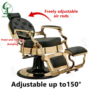 เก้าอี้ตัด<span class=keywords><strong>ผม</strong></span>ชายแบบเอนได้สไ<span class=keywords><strong>ต</strong></span>ล์เรโทร ราคาขายส่ง และเก้าอี้<span class=keywords><strong>ต</strong></span>ัด<span class=keywords><strong>ผม</strong></span>สีดำทันสมัยคุณภาพสูงยี่ห้อจินเฉิงสีทอง 1 ชุด - Product Image 5