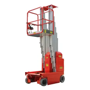 Kebisingan rendah 6m-10m 150kg aluminium Aloi tiang vertikal Lift