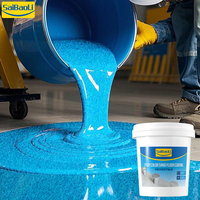 Nuevo Revestimiento Epóxico Autonivelante Antideslizante y Resistente al Desgaste, Pintura de Revestimiento Epóxico con Arena de Color para Pisos de Concreto en Fábricas/Hogares