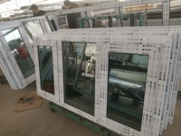 Fenêtre à battant en PVC résistant aux intempéries, verre à revêtement Low-E, isolation thermique, verrouillage multipoints, Energy Star, extérieur, cuisine