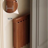 Banc à chaussures mural pliable en bois massif moderne, écologique et durable, avec chaise dissimulée, pour villa, appartement, hôtel