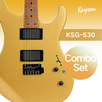 Kaysen Musical Instrument Vintage Tremolo Electric Guitar 24 Fret Combo Set