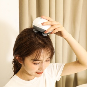 4 cabezales de masaje giratorios eléctricos de mano, masajeador de cuello y músculos relajantes, masajeador eléctrico de cabeza para cuero cabelludo - Product Image 6