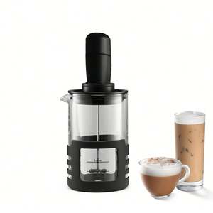 Mousseur à café outil verre portable mousseur à lait électrique fabricant de mousse - Product Image 1