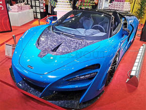 NOVIT Style Kits de carrosserie en fibre de carbone sèche Capots de capot moteur pour McLaren 720S - Product Image 5