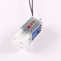 Micro-vanne solénoïde à deux voies DC 12V, vanne d'eau solénoïde normalement fermée, type à ouverture prolongée, vanne de distribution d'eau à commande automatique