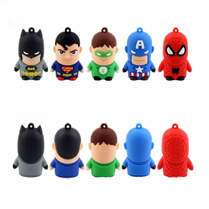 Clé <span class=keywords><strong>USB</strong></span> personnalisable en forme de figurine Spiderman |   Clé <span class=keywords><strong>USB</strong></span> 3D en PVC, héros de dessin animé, 256 Go, pour cadeaux et collections - Product Image 6
