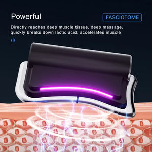 Tangan memegang portabel 3 gigi elektrik Gua Sha pengikis pijat dalam santai tisu Fascia otot pijat sendi Fascial pisau - Product Image 6