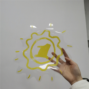 Tùy Chỉnh In Rõ Ràng PVC Sticker, Cửa Sổ Bám Decal, Tùy Chỉnh Cửa Sổ Sticker - Product Image 3