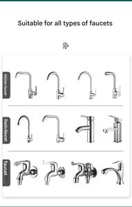 Filtre Universel à Six Couches Amovible et Lavable pour Robinet de Cuisine, Douche Anti-Éclaboussures et Économiseur d'<span class=keywords><strong>Eau</strong></span> - Product Image 6