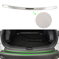 Kits de carrocería para coche, accesorios exteriores, parachoques trasero de acero inoxidable de alta calidad, para Toyota Corolla Cross 2020