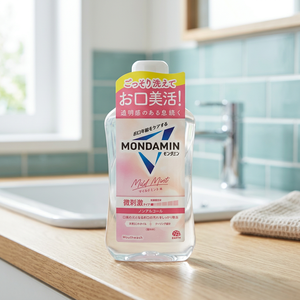 Mondamin Bain de Bouche Sans Alcool à la Menthe Douce 1000mL avec Menthol – Soin Buccal Rafraîchissant et Nettoyant - Product Image 3