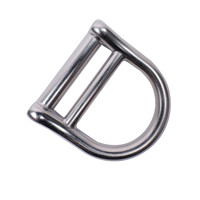 XINXING Marine 316 Anneau en D de largeur intérieure 52.5mm en acier inoxydable personnalisé pour accessoires de ceinture de sécurité