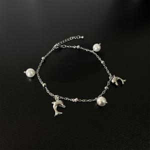 <span class=keywords><strong>2025</strong></span> नए डिजाइन समुद्र श्रृंखला स्टारफिश डॉल्फिन शेल मोती मिश्रित महिला टखने - Product Image 3