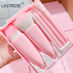 Set de Brochas de Maquillaje con Logotipo Personalizado y Estuche con Espejo, Brochas Cosméticas de Viaje al por Mayor, Kit de Brochas para Polvo y Sombra de Ojos - Product Image 3