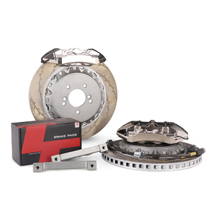 Étriers <span class=keywords><strong>de</strong></span> <span class=keywords><strong>frein</strong></span> 380MM perforés/ty3/Disc EMB4 EMB6 pour jantes avant et arrière 18 19 pouces Audi S6 A4 A3 A4L A6 A6L A5 S5 B8 B9 RS4 - Product Image 4