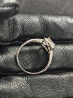 Prix d'usine 2025, vente en gros, anneaux fins en argent sterling 925, moissanite taille brillant rond, bijoux pour femmes