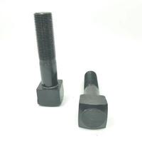 Customized Carbon Steel Square Head Bolt Hot Forged Countersunk Long/Short Carriage Bolt Fine Teeth Metric Stainless Steel