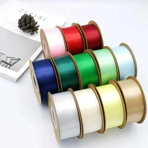ribbon box custom printed logo polyester ribbon rainbow printed hugs customised high quality print ribbon