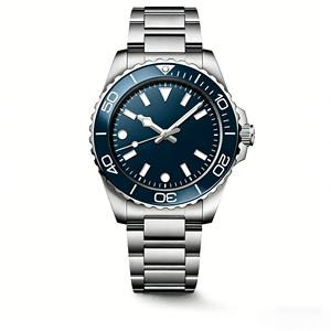 Montre automatique mécanique de plongée avec lunette rotative, index lumineux et bracelet en acier inoxydable pour homme Longinesing - Product Image 1