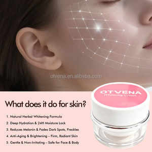 Crema Aclarante para la Piel, Blanqueadora, Iluminadora, Reduce Manchas Oscuras, Melasma, Pecas, Crema Facial Hidratante - Product Image 2