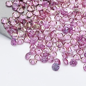 Pietre rosse molli Moissanite 0.7-2.9mm mischia Moissanite Sakura rosa Lab diamante per anello ciondolo creazione di gioielli - Product Image 4