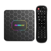 Boîtier TV intelligent R69 MAX, puce RK3528, système d'exploitation Android 14, mémoire 4 Go + 32 Go, WiFi double bande, lecteur multimédia de streaming 4K IPTV NF OTT
