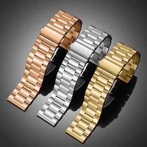 Nueva <span class=keywords><strong>Correa</strong></span> de Reloj de Acero Inoxidable con Tres Cuentas para IWatch 11 46mm 42mm, <span class=keywords><strong>Correa</strong></span> de Metal para <span class=keywords><strong>Apple</strong></span> <span class=keywords><strong>Watch</strong></span> 11 10 9 8 Series 49mm - Product Image 6