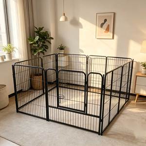 Valla <span class=keywords><strong>para</strong></span> <span class=keywords><strong>Perros</strong></span>, Recinto <span class=keywords><strong>para</strong></span> Mascotas, Barrera de Seguridad <span class=keywords><strong>para</strong></span> <span class=keywords><strong>Perros</strong></span> Pequeños, Medianos y Grandes, Valla Interior Anti-Escape, Perímetro de Habitación, Caseta <span class=keywords><strong>para</strong></span> <span class=keywords><strong>Perros</strong></span> - Product Image 2