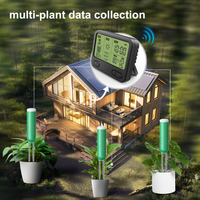 Compost portable à trois voies pH de sol intelligent testeur NPK coefficient thermique non confiné affichage de niveau numérique OLED étanche