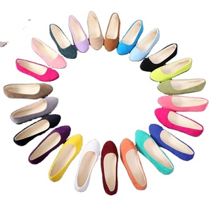 Nouvelles <span class=keywords><strong>chaussures</strong></span> plates en daim pour femmes, style printemps-automne, couleur bonbon, plateforme, grandes tailles 40-43 - Product Image 2