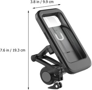 Support de téléphone portable universel étanche et tactile de haute qualité pour guidon de vélo et moto, avec étui magnétique résistant à la pluie, vente en gros - Product Image 2