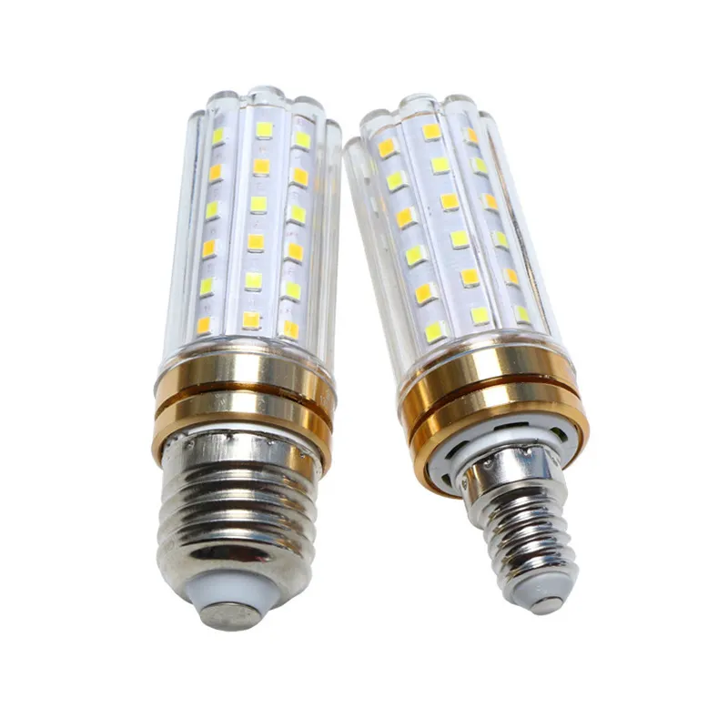 Super Bright E14 /E27 energy saving 3W/5W/6W/12W/16W Light Indoor Chandelier Use corn bulbs Corn LED Lamp Lighting Bulb