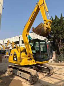 7 Ton Mini escavatore Komatsu PC70 usato per la vendita escavatore idraulico cingolato escavatore usato Harga Komatsu Pc70 - Product Image 2