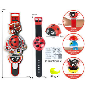 Jouet gyroscopique interactif 3 en 1, mini anneau cadeau pour enfants, montre <span class=keywords><strong>de</strong></span> <span class=keywords><strong>combat</strong></span> en plastique, jouet gyroscopique interactif - Product Image 4