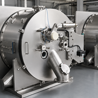 Centrífuga Peladora de Rodamientos Automática con Sistema CIP Continuo - Capacidad de 401-1000L/H