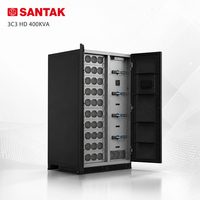 Santak CASTLE 3C3 HD 400KVA/400KW 220V/380V Onduleur triphasé à quatre fils de type tour conçu pour les salles informatiques