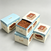 Boîte en carton de haute qualité pour gâteau Tiramisu, boîte à pâtisserie personnalisée, boîte à gâteau au fromage mousse, boîte longue à tiroir