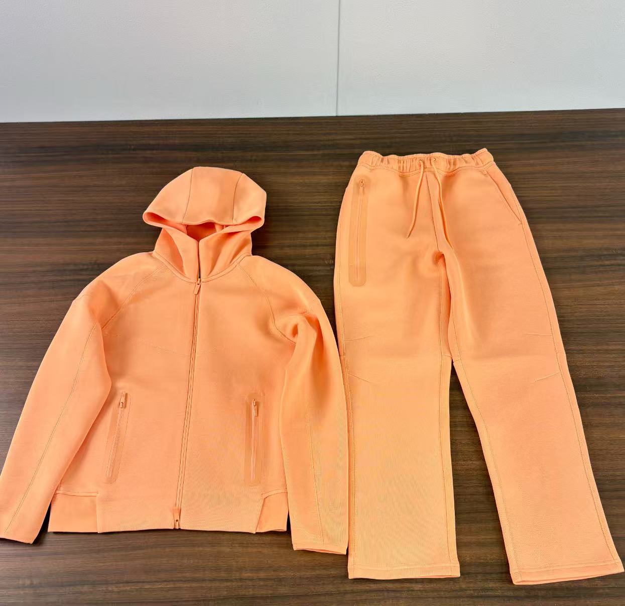 orange techfleece
