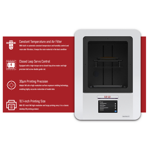 Impresora 3D Dental de Escritorio, Impresora de Resina de Gran Formato, Impresora de Modelos de <span class=keywords><strong>Ortodoncia</strong></span> con Pantalla Táctil Fácil de Usar - Product Image 2
