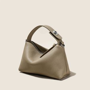 Nouveau sac fourre-tout en cuir véritable pour femme - Sac à bandoulière convertible et sac à main décontracté multifonctionnel et tendance - Product Image 3