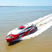 Grandsea Yeni 163ft Alüminyum Yüksek Hızlı Yolcu Gemisi, Dizel İçten Takma Motorlu Yolcu Teknesi, Nijerya'da Satılık