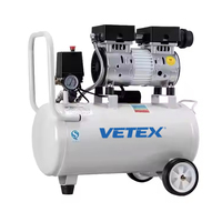Suministro Integral de Compresores de Aire Industriales Portátiles Mini de Pistón Sin Aceite de 600w, 800w, 1200w, 1600w, 2400w, 8 bar, 116 psi, 0.8 MPa