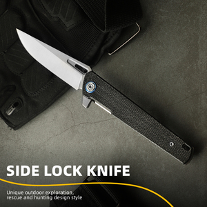 Nuovo arrivo professionale D2 campeggio sopravvivenza EDC coltello pieghevole all'aperto coltello tascabile - Product Image 2